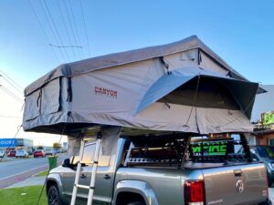 Canyon Off-Road 2 Person Roof Top Tent (SOFT SHELL LONG STYLE) PANORAMA (SKU: CAN-200-PANORAMA)