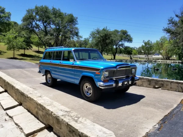 Wagonmaster THIN-STYLE Woodgrain for 1970's Wagoneers in Marine Teak (Same color as 1987-1991) - Image 2