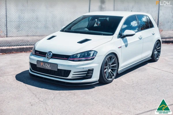 Volkswagen Golf (2012-2020) GTI Front Lip Splitter & Bumper Reinforcement Bracket - Image 7