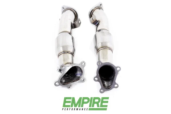 Nissan GT-R (2007-2023) Nissan GT-R R35 Exhaust Downpipes (Catted) - Image 4