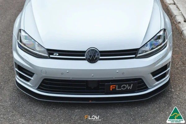 Volkswagen Golf (2012-2020) R (USDM) Chassis Mounted Front Lip Splitter V3 - Image 11