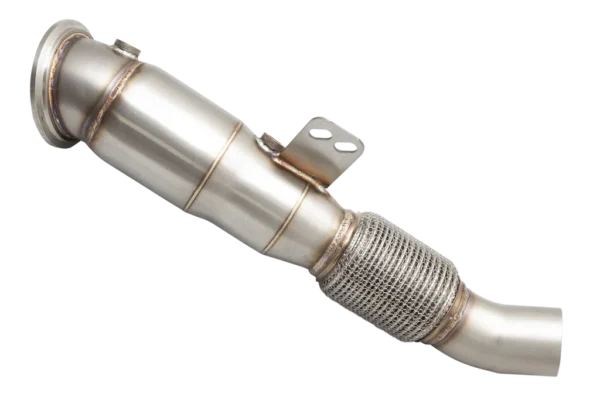 BMW, TOYOTA 1 Series, SUPRA A90/J29 MK5 (3/2019-on), F20 M140i (2016-2019) 4" Inch Stainless Steel Turbo Dump Pipe & Cat - XFORCE - Image 2