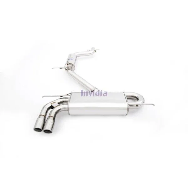 Volkswagen Golf (2003-2008) Invidia Q300 Cat Back Exhaust w/SS Tips - VW Golf GTI Mk5