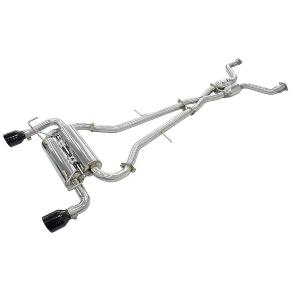 Nissan Skyline (ALL YEARS) Invidia Gemini Cat Back Exhaust w/Black Signature series Tips - Nissan Skyline V36/Infiniti G37 V36 (Coupe)