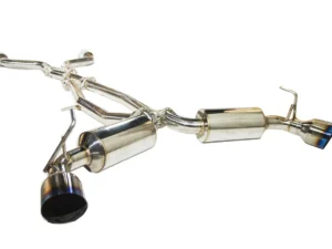 Nissan 370Z (2009-2020) Invidia Dual N1 Cat-Back Exhaust w/Ti Straight Cut Tips - Nissan 370Z Z34 09-20