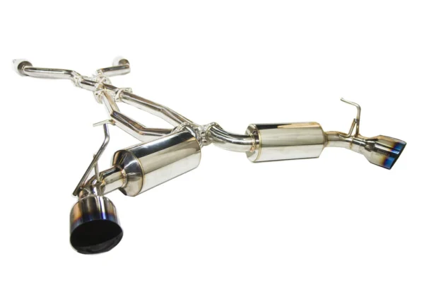 Nissan 370Z (2009-2020) Invidia Dual N1 Cat-Back Exhaust w/Ti Straight Cut Tips - Nissan 370Z Z34 09-20