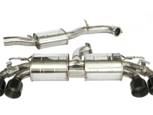 Volkswagen Golf (2012-2021) Invidia R400 "Signature Edition" Valved Cat Back Exhaust w/Oval Black Tips - VW Golf R Mk7