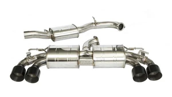 Volkswagen Golf (2012-2021) Invidia R400 "Signature Edition" Valved Cat Back Exhaust w/Oval Black Tips - VW Golf R Mk7