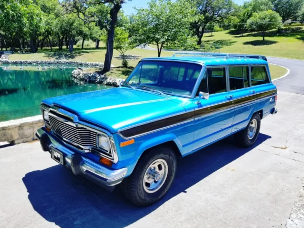 Wagonmaster THIN-STYLE Woodgrain for 1970's Wagoneers in Marine Teak (Same color as 1987-1991) - Image 4