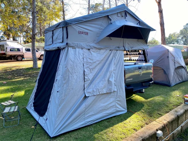 Canyon Off-Road 2 Person Roof Top Tent (SOFT SHELL LONG STYLE) PANORAMA - Image 3