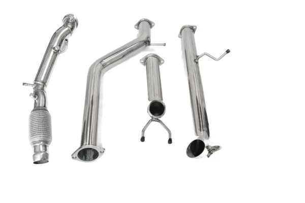 VW Amarok (2013+) 2L Twin Turbo TDI400 TDI420 3" Stainless DPF Delete Exhaust - Image 2