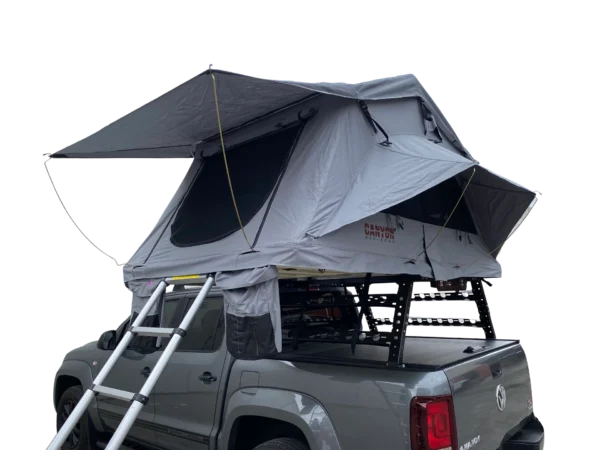 Rooftop Tent/ Tubrack/ Rollercover Camping Package - 2 Person Soft Shell Tent (PANORAMA Short Style) - Image 4