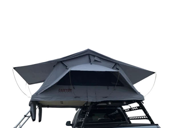 Rooftop Tent/ Tubrack/ Rollercover Camping Package - 2 Person Soft Shell Tent (PANORAMA Short Style) - Image 3