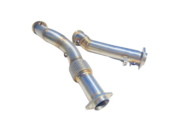 BMW M2 Competition (2018-2022) F87 S55 EuroFlow Downpipes - Image 4