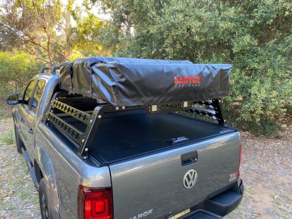 Rooftop Tent & Tub Rack Package - 2 Person Soft Shell Tent (Short Style) - Image 5