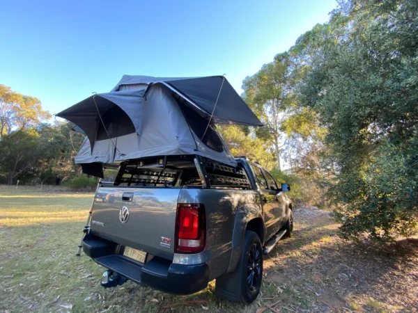 Rooftop Tent/ Tubrack/ Rollercover Package - 2 Person Soft Shell Tent (SHORT STYLE TENT) - Image 2