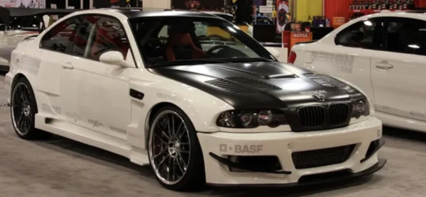 Bmw M3 (2001-2005) Series 2Dr E46 Seibon GTR-Style Carbon Fibre Hood - Image 3