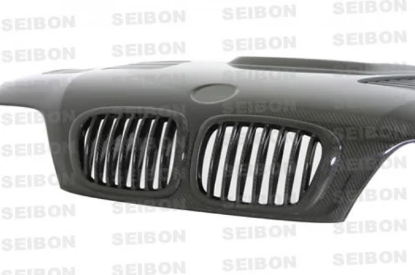 Bmw M3 (2001-2005) Series 2Dr E46 Seibon GTR-Style Carbon Fibre Hood - Image 4