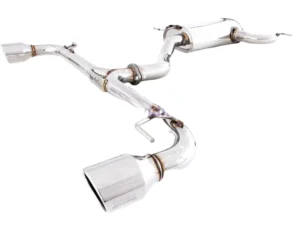 Volkswagen Golf (2008-2012) Invidia Q300 Turbo Back Exhaust w/Ti Tips - VW Golf GTI Mk6