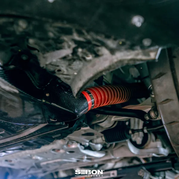 Nissan Z (2023-2024) 400Z Seibon Carbon Fibre Brake Cooling Duct - Image 2