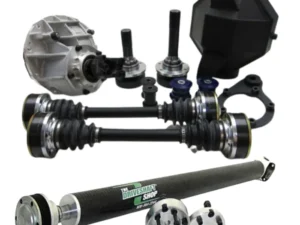 DSS 2014+ Jeep Grand Cherokee WK2 SRT8 (8-Speed) Automatic 9" IRS Direct Bolt-in Conversion Kit - Includes Housing/Axles/Driveshaft