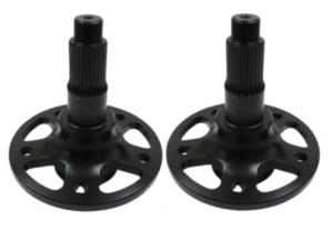 DSS Holden Commodore VT-VZ Direct-fit Chromoly Wheel Flanges (Pair) 33 Spline Upgrade-Includes ARP 12 x 1.5 Studs (Exchange 30 Spline Flanges Required)
